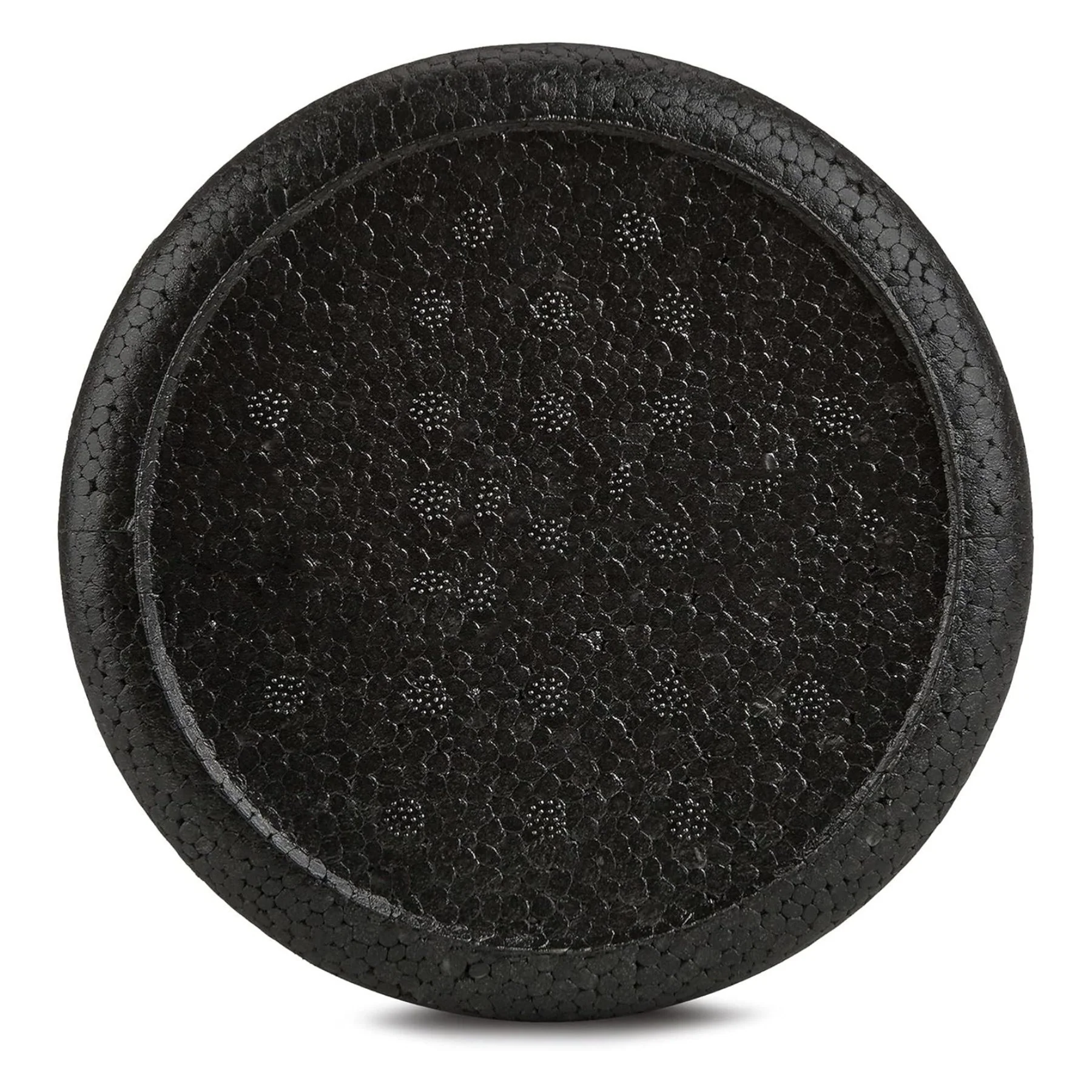 18 inch High Density Foam Roller for Exercise and Recovery - Firm Full Body Athletic Massage Tool for Back Stretching - Yoga, Pilates black